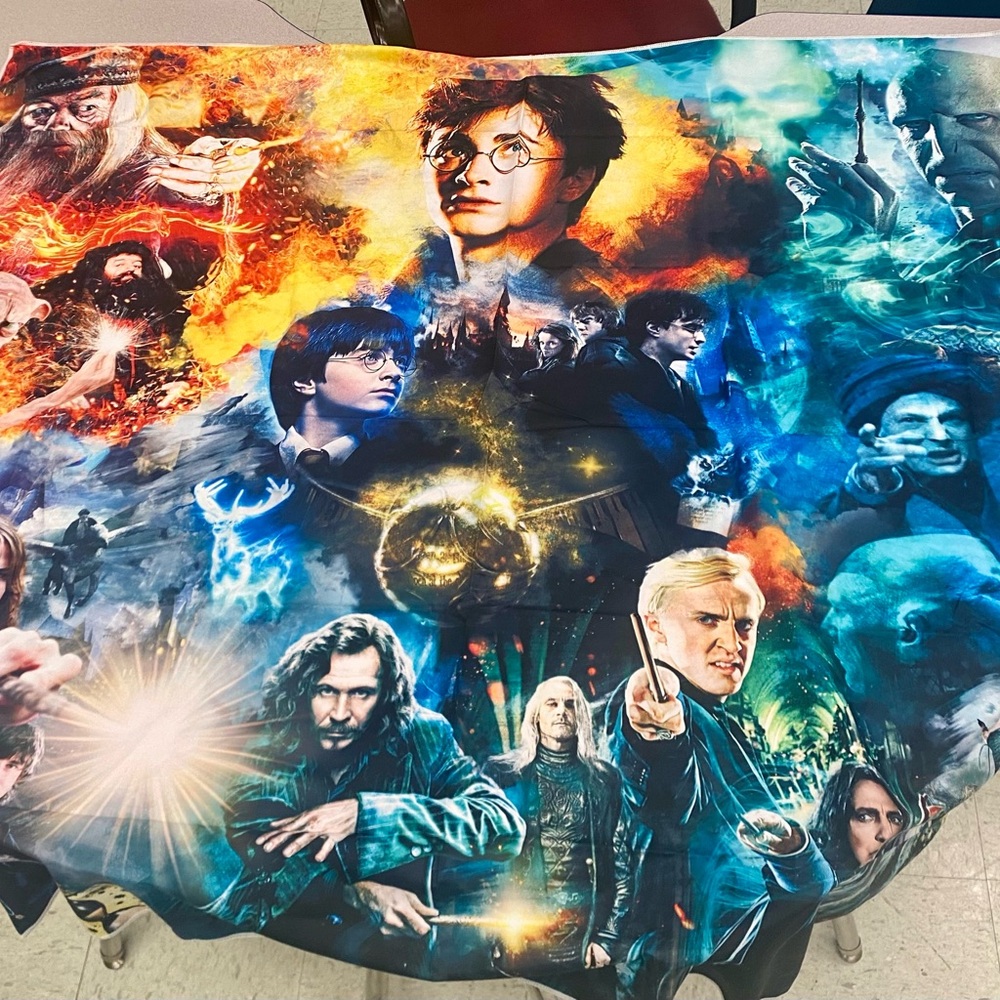Vibrant Harry Potter Themed Tapestry
